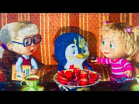 Видео: МАША И ДАША - СОБИРАЕМ ПАЗЛЫ МАША И МЕДВЕДЬ | Капитошка пазлы
