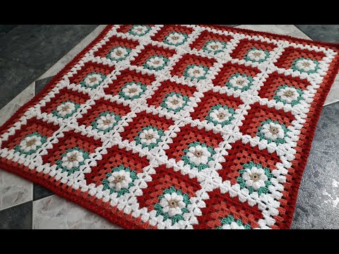 Видео: ,,РАСКРАСИМ МИР В ЯРКИЕ КРАСКИ,, ПЛЕД ГОТОВ!!! ОБВЯЗКА В ДЕТАЛЯХ;))