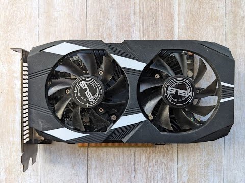 Видео: Видеокарта ASUS Dual GeForce GTX 1650 4GB GDDR5 DUAL-GTX1650-4G БУ