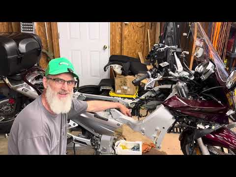 Видео: Yamaha FJR 1300 2007 года сломался — финальная бойня #Yamaha