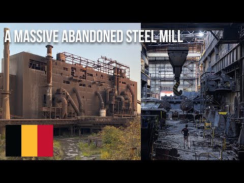 Видео: URBEX | Изучение огромного заброшенного сталелитейного завода