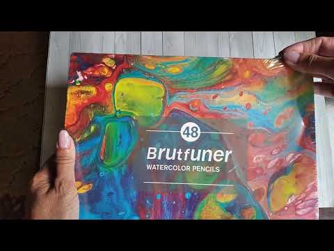 Видео: Цветные карандаши Brutfuner. Брутфунеры с Вайлдберриз.