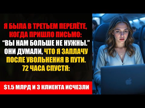 Видео: Меня уволили в небе. Через 10 дней — они потеряли всё: $1.5 млрд и трёх ключевых клиентов.