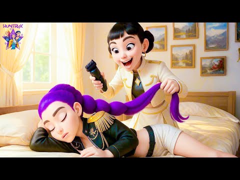 Видео: СПАСЕНИЕ МИРЫ ОТ ЗАГОВОРА РУМИ, КОТОРЫЙ СТРОГО ОСТРИГ ЕЕ ВОЛОСЫ - «ЗОЛОТОЙ» HUNTR/X | KPOP Demon ...