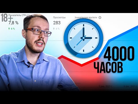 Видео: Самая простая стратегия как набрать 4000 часов просмотра на YouTube для монетизации