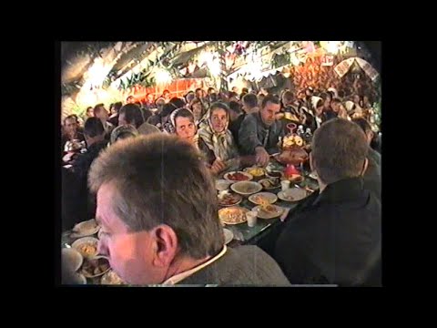 Видео: Весільні гості. с.Чорний Потік.Chornyi Potik village. 2002р