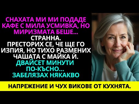 Видео: Снаха ми ми даде странно кафе  Размених го с майка ѝ  Минутa по късно...