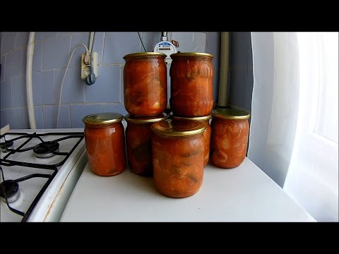 Видео: Консервы из леща и густеры с томатной пастой в автоклаве (Будни охотника и рыбака)