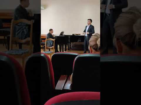 Видео: К.Молдобасанов "Селкиге" для баритонов, в исполнении  Эрлана Алайбекова