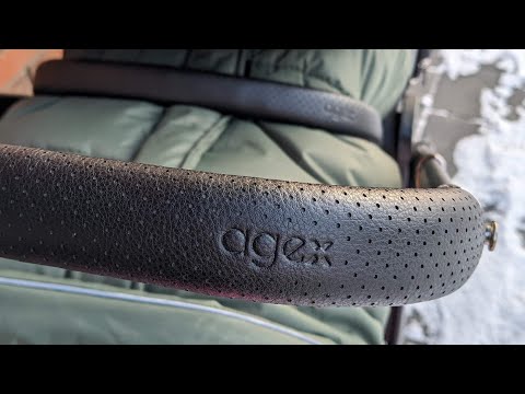 Видео: Отзыв о коляске Agex Prima 4x4 2 в 1