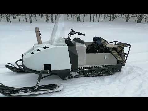 Видео: Снегоход Хома