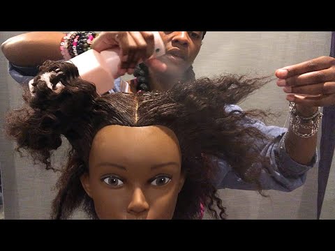 Видео: ASMR 💆🏽‍♀️ Ролевая игра «Консультация по натуральному уходу за волосами» ❤️