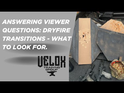 Видео: Переходы в режим Dryfire — на что обратить внимание