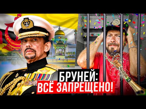 Видео: БРУНЕЙ - страна-рехаб | Сумасшедший султан, запреты, высокий уровень жизни и крокодилы в городе