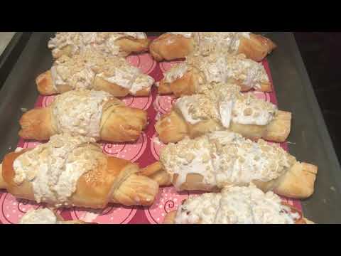 Видео: Слоёные булочки из детства «Марципаны » по рецепту моей тёти кондитера .🌺