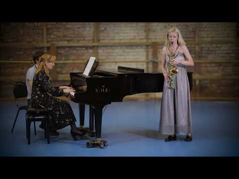 Видео: М. Готлиб - Концерт №1 для саксофона-альта с оркестром (1 часть)