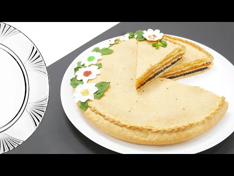 Видео: Татарский трехслойный пирог с сухофруктами и лимоном