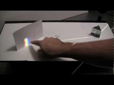 Видео: Эксперимент с призмой Ньютона