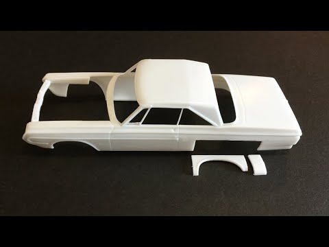 Видео: Модификация корпуса масштабной модели без наполнителя и клея