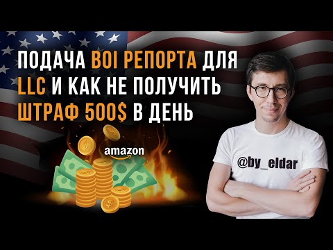 Видео: Подача BOI репорта для LLC и как не получить штраф 500$ в день