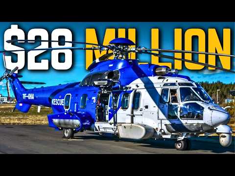 Видео: Внутри Airbus H225 Super Puma стоимостью 28 миллионов долларов