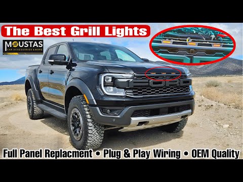 Видео: Лучшие фары для решётки радиатора Ranger Raptor нового поколения