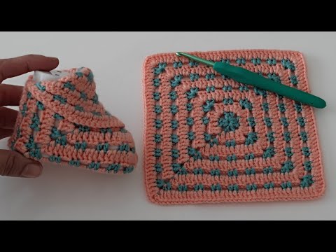 Видео: 💯👌Суперлегкая схема вязания детской обуви из сетки крючком для начинающих