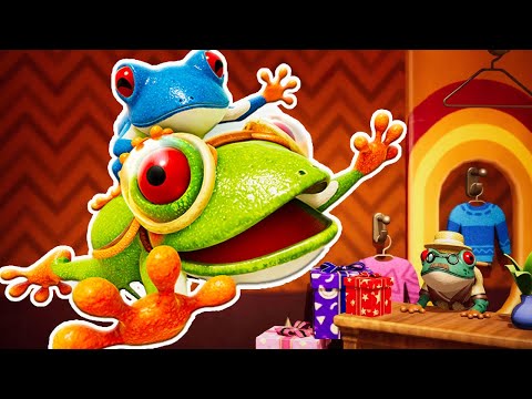 Видео: Frogger in Toy Town #4 | Мультик-игра | Игра прохождение | Открываем секретные миссии