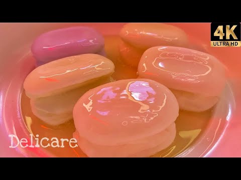 Видео: ASMR 🥭 DELICARE 🍌 Soaked Soap || АСМР Размокшее Мыло #asmr