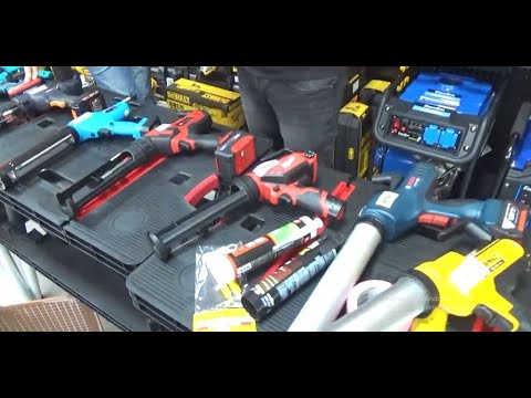 Видео: ТЕСТ! Пістолет для герметика? Ручний чи акумуляторний? Milwaukee DeWALT Bosch Einhell FIXTOOL TAJIMA