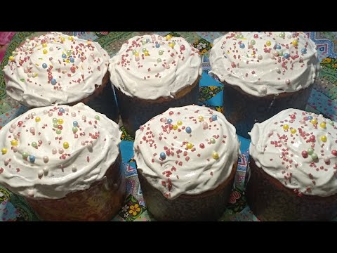 Видео: Воздушный КУЛИЧ на йогурте.