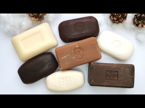 Видео: 🤎Cutting tar soap / Asmr / Soap / Резка дегтярного мыла / Асмр / NO TALKING