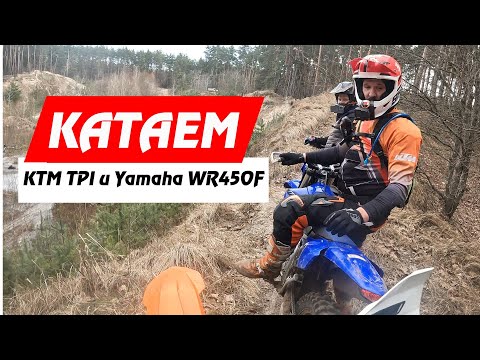 Видео: Катаемся на Yamaha WR450F и KTM TPI. В чем принципиальное отличие между 4Т и 2Т в Enduro