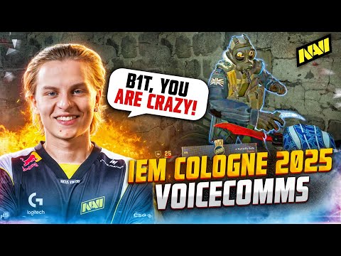 Видео: Как Звучит Дебют нового Состава на IEM Cologne 2025. Тимспик NAVI vs FaZe, MOUZ, NIP