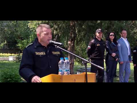 Видео: Директорът на ГД "Гранична полиция" в слово към бъдещите граничари  след връчване на модерни дронове