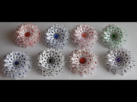 Видео: Резиночки из атласной ленты 2,5 см. в горошек.