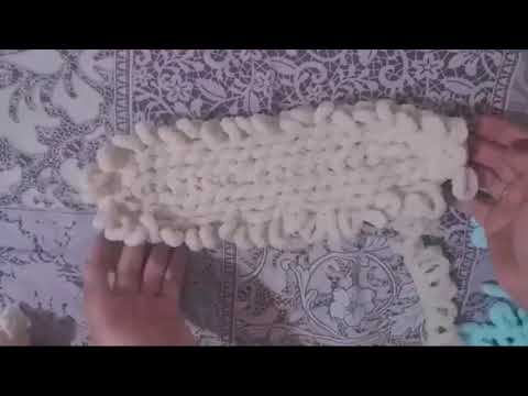 Видео: Сумка из пряжи Alize puffy