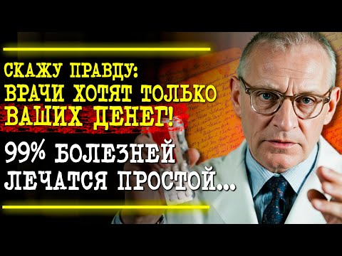 Видео: ВОТ ВАМ ПРАВДА - ХВАТИТ КОРМИТЬ БОЛЬНИЦЫ! Откровения Великого Николая Амосова о Врачах и Болезнях