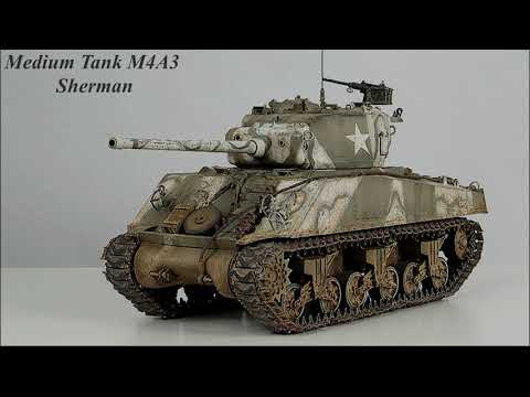 Видео: Средний танк США "Шерман" M4 Sherman