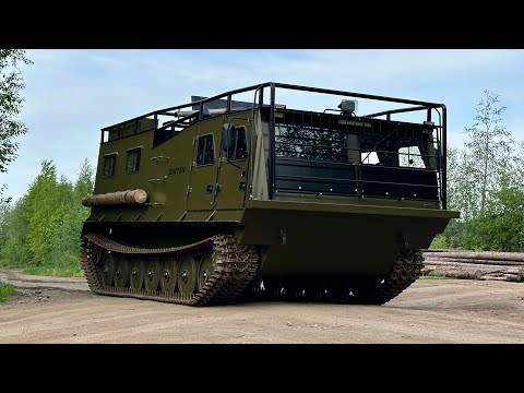 Видео: Флагманский МТЛБ-у на Чукотку / ГИРТЕК