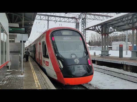 Видео: (D2) Курско-Рижский диаметр. Подольск - Нахабино