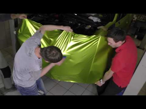 Видео: Оклейка бампера, 2-я часть. Автовинил уроки.