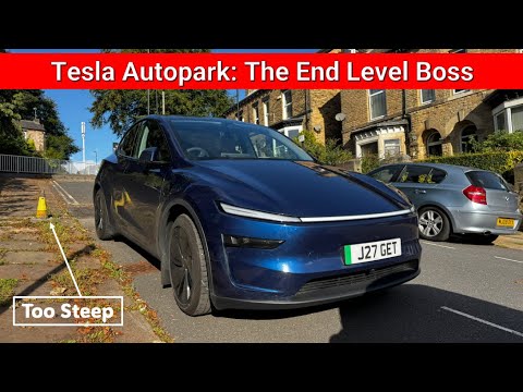 Видео: Как я победил Tesla Autoparking на крутом склоне