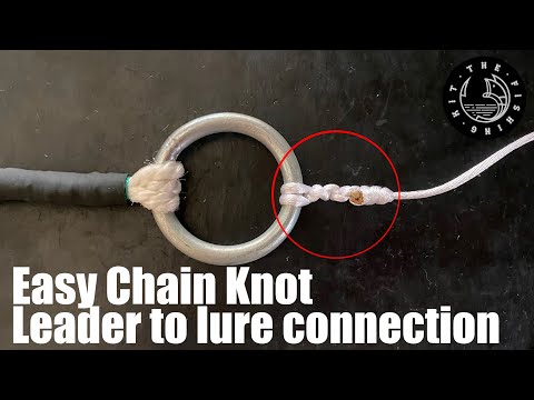 Видео: Простой цепной узел для заброса и ловли на джиг