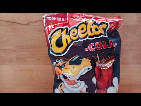 Видео: пробую новинку Cheetos со вкусом колы