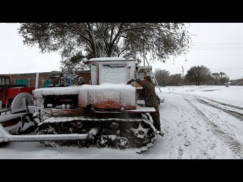 Видео: Заводим ДТ 75
