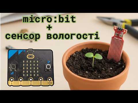 Видео: Міряємо вологість із microbit — простий експеримент для учнів