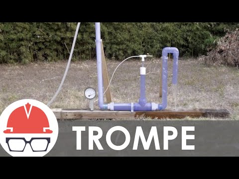 Видео: Сжимайте воздух без движущихся частей! - Тромпе