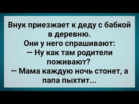 Видео: Сын Услышал Как Мама Ночью Стонет! Сборник Свежих Анекдотов! Юмор!.