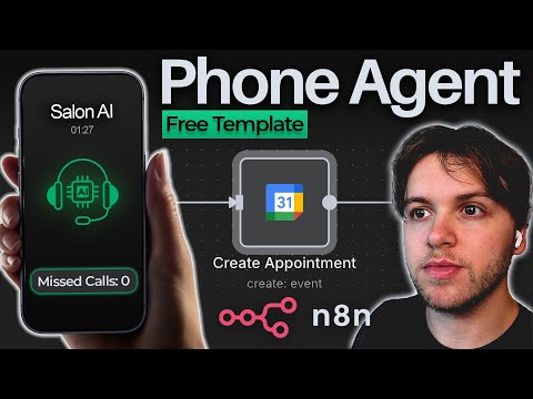 Видео: Создайте голосового ИИ-агента, который никогда не пропустит звонок (Vapi + n8n, бесплатный шаблон)